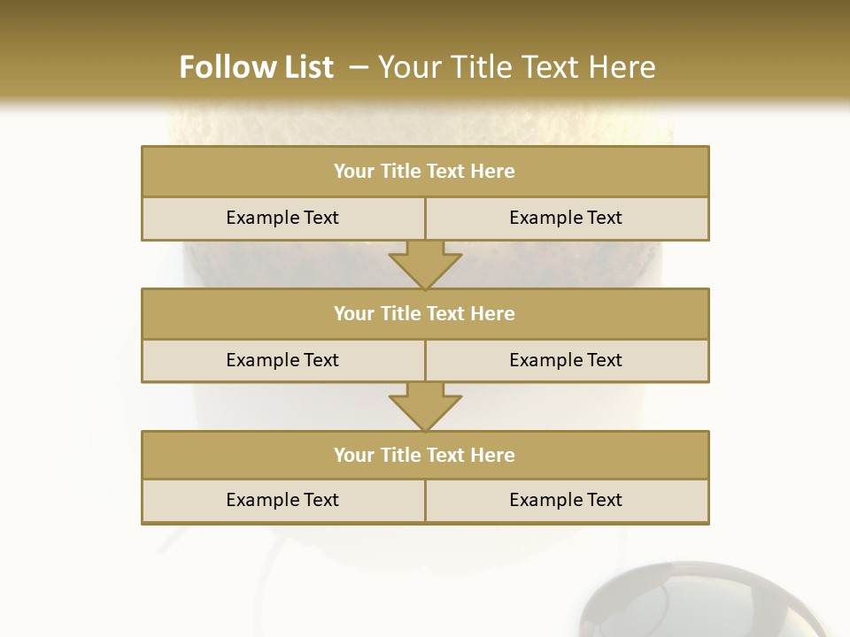 Health Meal Tiramisu PowerPoint Template