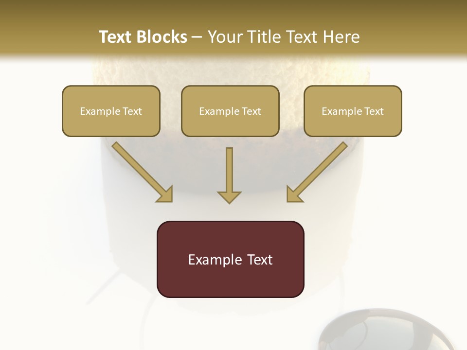 Health Meal Tiramisu PowerPoint Template