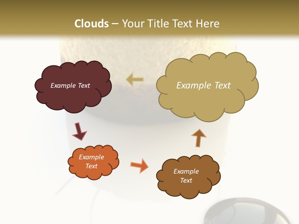 Health Meal Tiramisu PowerPoint Template