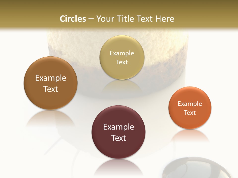 Health Meal Tiramisu PowerPoint Template