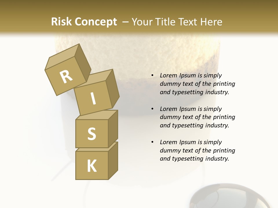 Health Meal Tiramisu PowerPoint Template