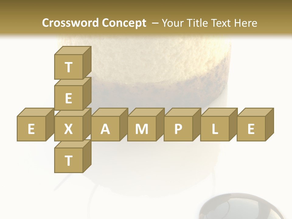 Health Meal Tiramisu PowerPoint Template