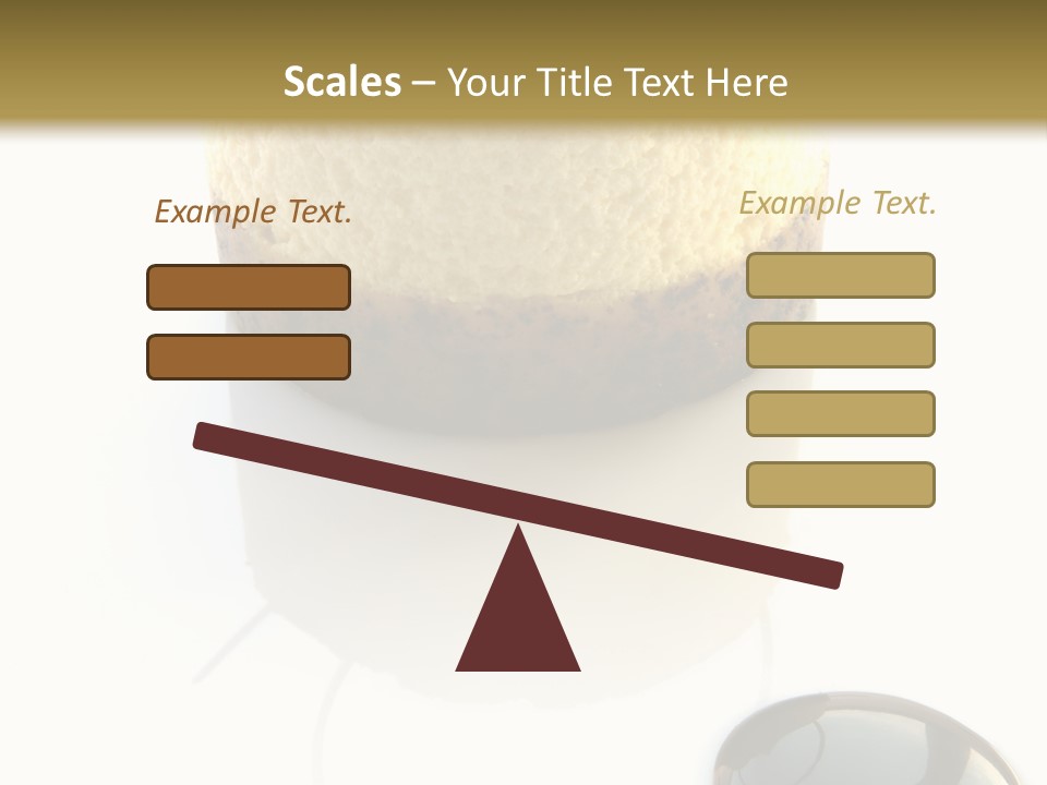 Health Meal Tiramisu PowerPoint Template