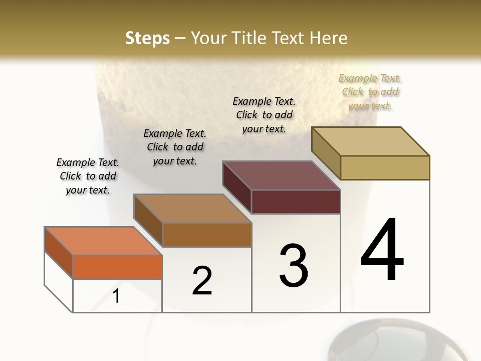 Health Meal Tiramisu PowerPoint Template