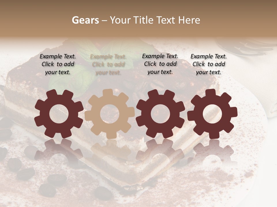 Overhead Tikka Marinated PowerPoint Template