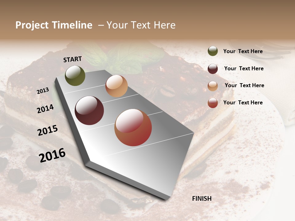 Overhead Tikka Marinated PowerPoint Template