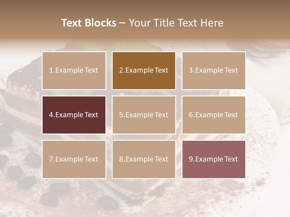Overhead Tikka Marinated PowerPoint Template