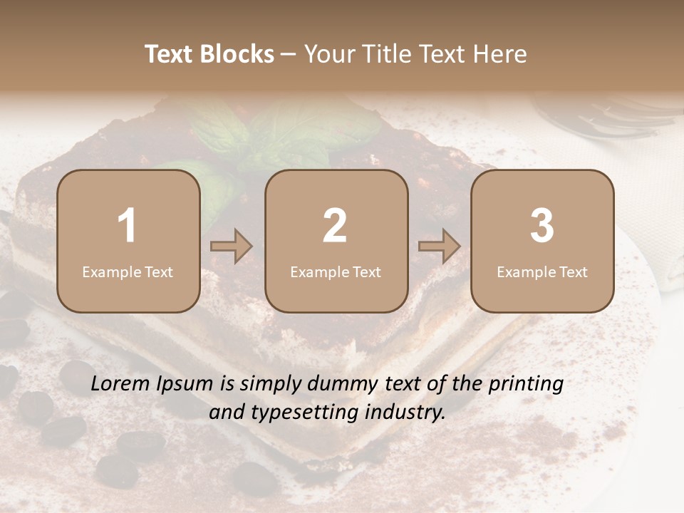 Overhead Tikka Marinated PowerPoint Template