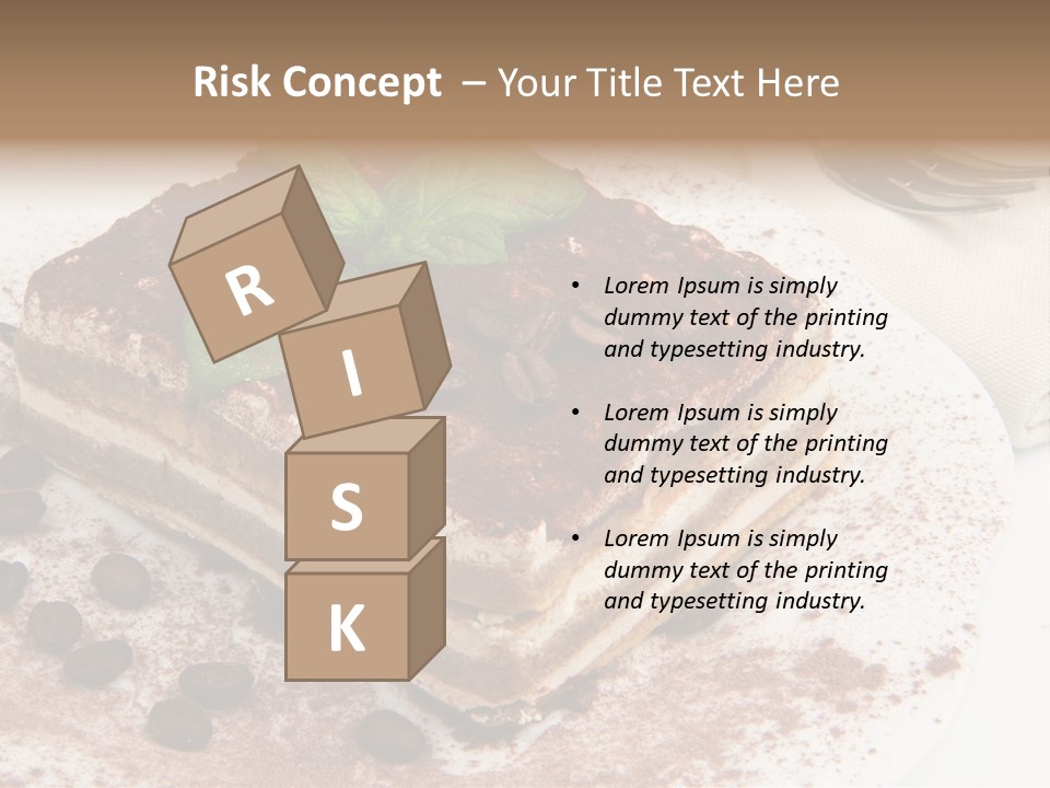 Overhead Tikka Marinated PowerPoint Template