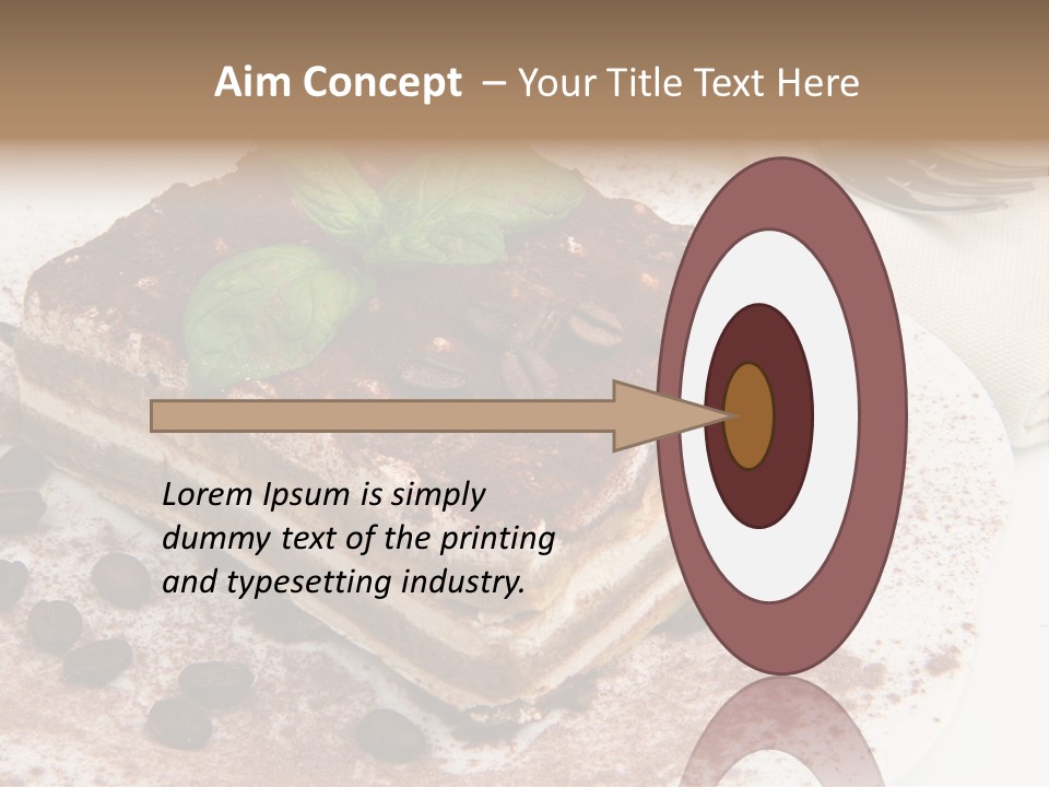 Overhead Tikka Marinated PowerPoint Template