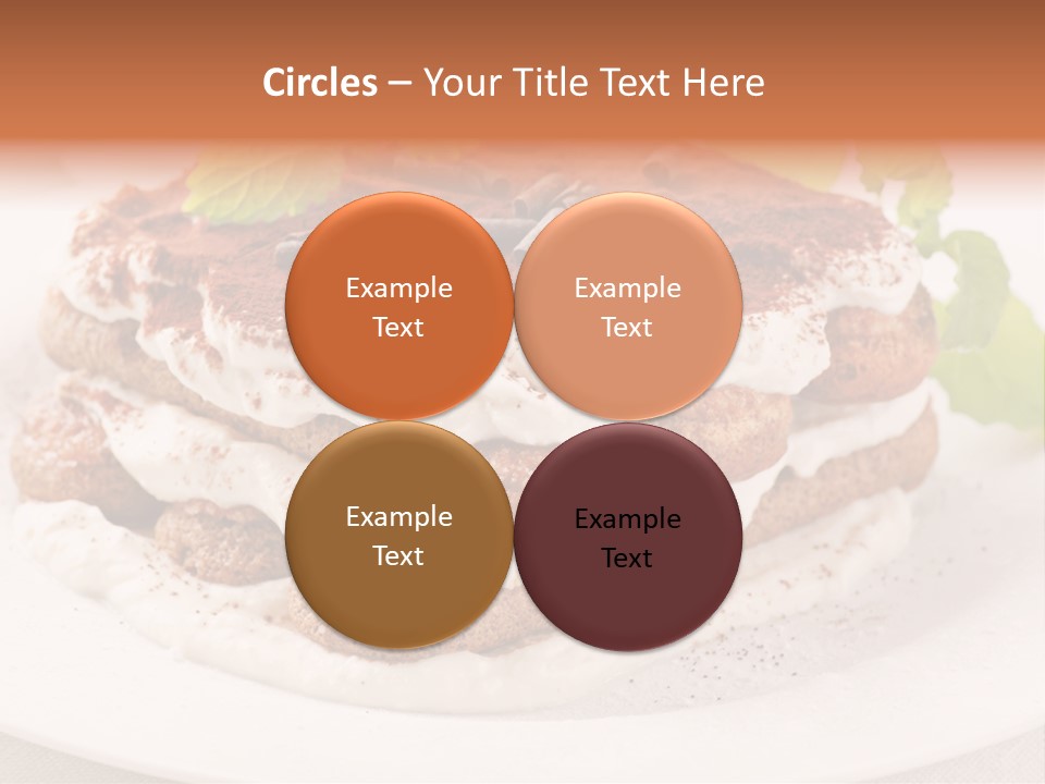 Jogurt Waffel Obst PowerPoint Template