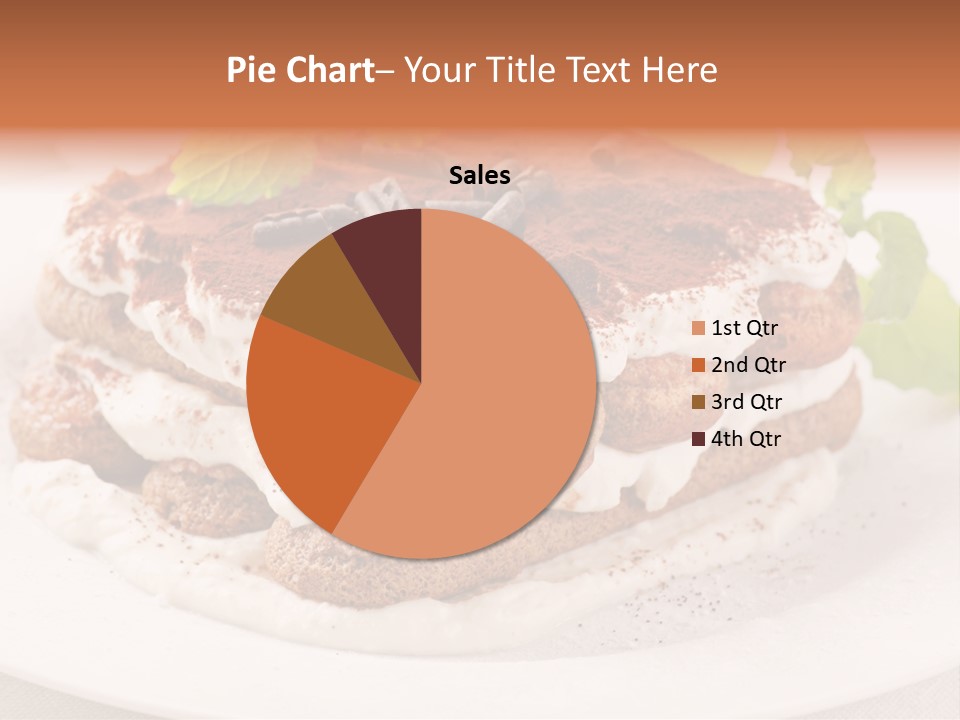 Jogurt Waffel Obst PowerPoint Template