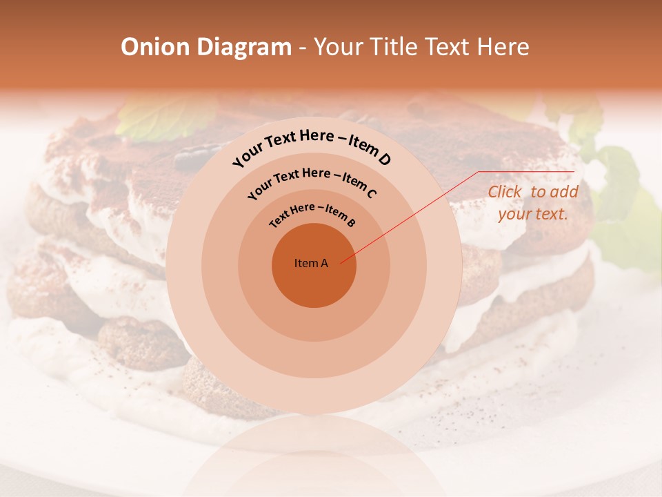 Jogurt Waffel Obst PowerPoint Template