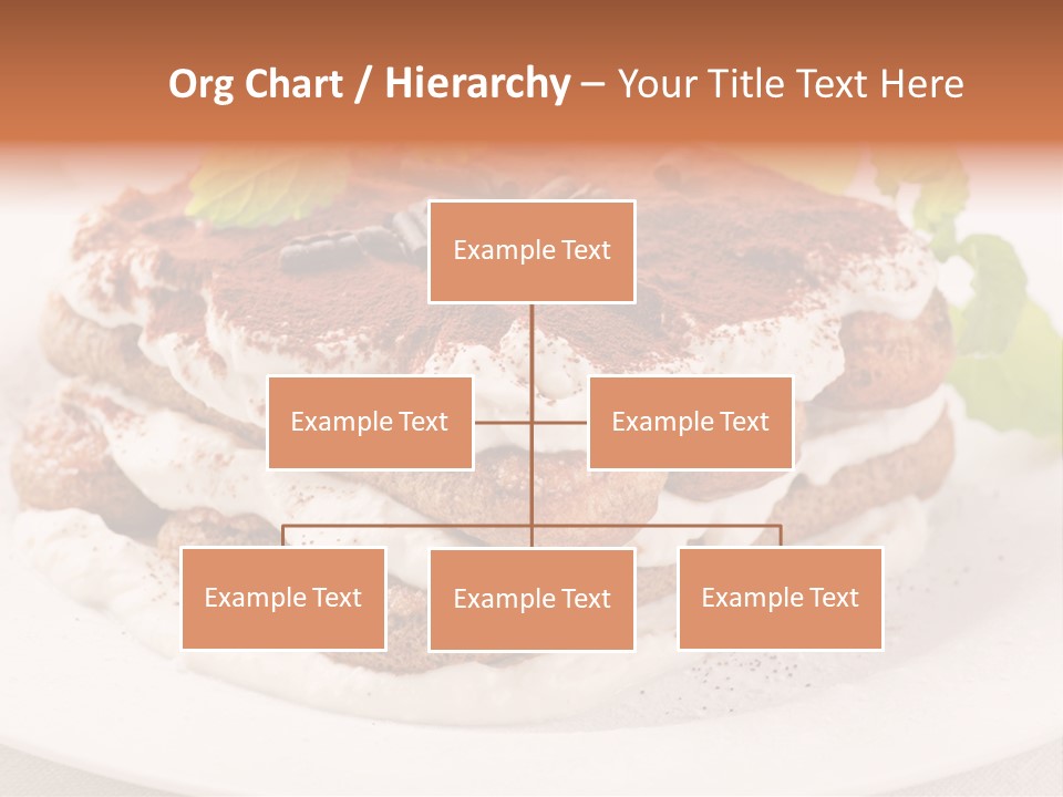 Jogurt Waffel Obst PowerPoint Template