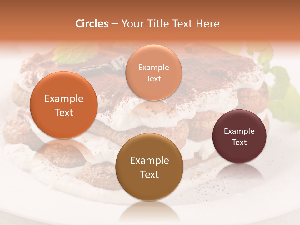 Jogurt Waffel Obst PowerPoint Template