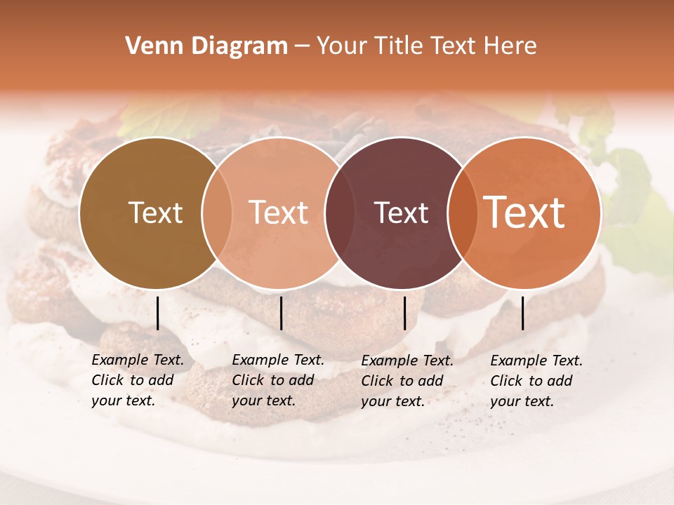 Jogurt Waffel Obst PowerPoint Template