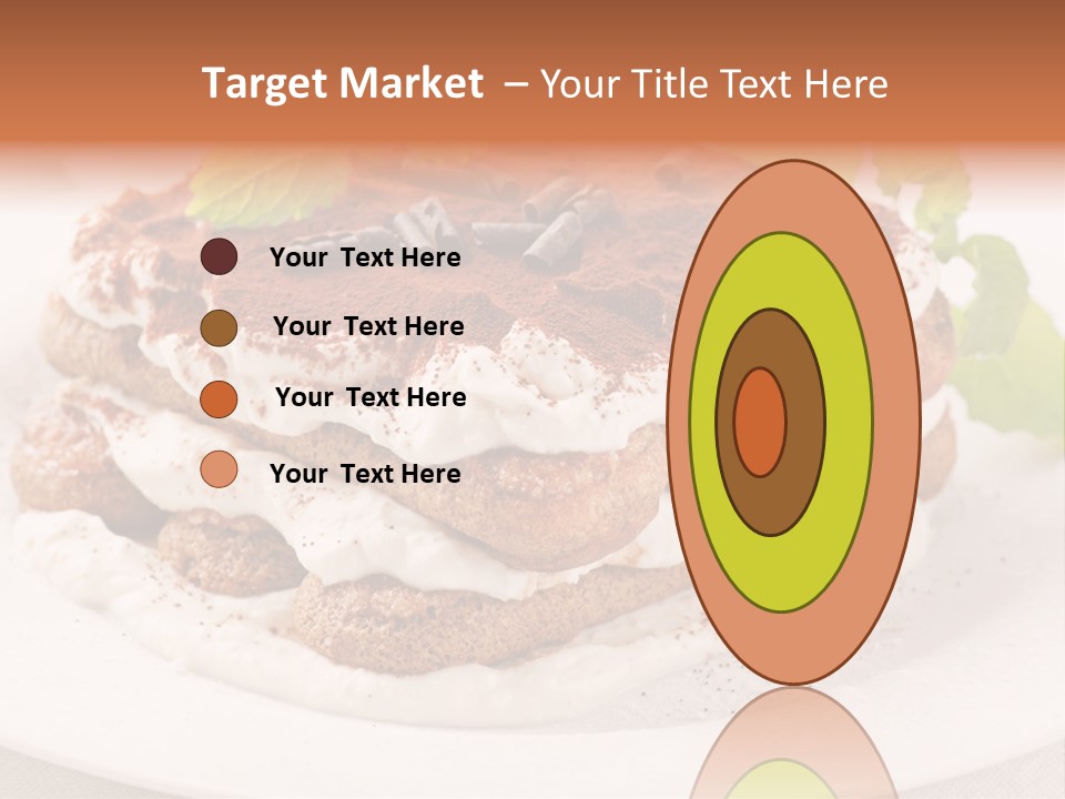 Jogurt Waffel Obst PowerPoint Template