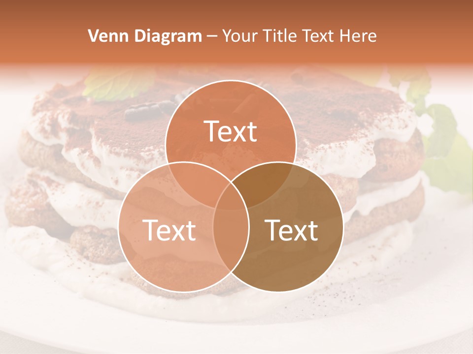 Jogurt Waffel Obst PowerPoint Template