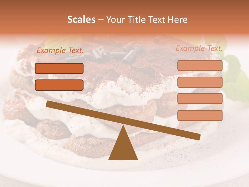 Jogurt Waffel Obst PowerPoint Template