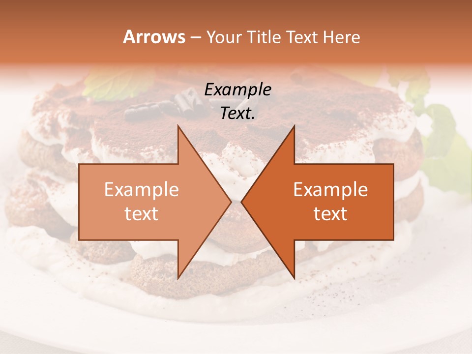 Jogurt Waffel Obst PowerPoint Template