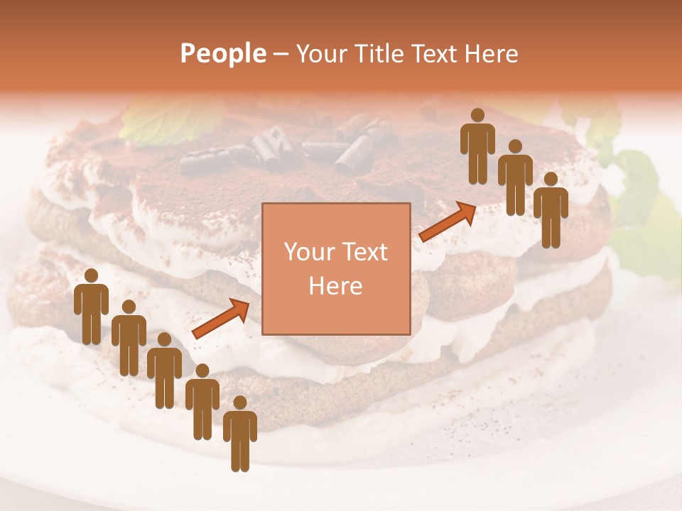 Jogurt Waffel Obst PowerPoint Template