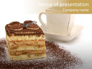 Cake Delicious Food PowerPoint Template