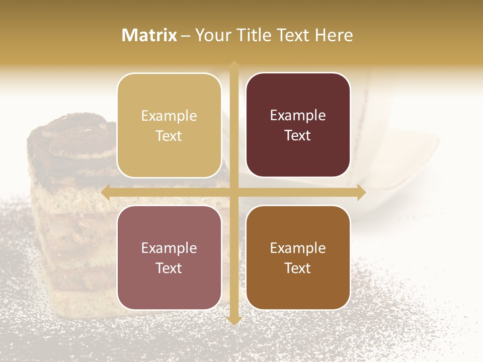 Cake Delicious Food PowerPoint Template