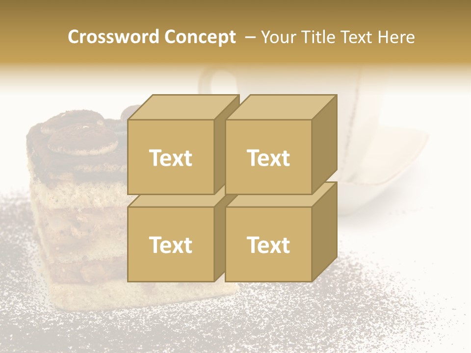 Cake Delicious Food PowerPoint Template