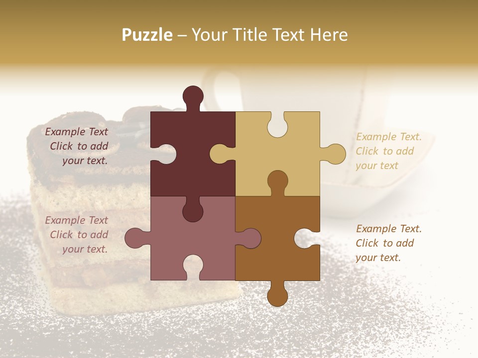 Cake Delicious Food PowerPoint Template