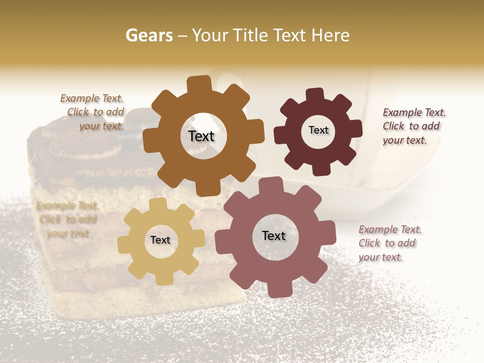 Cake Delicious Food PowerPoint Template