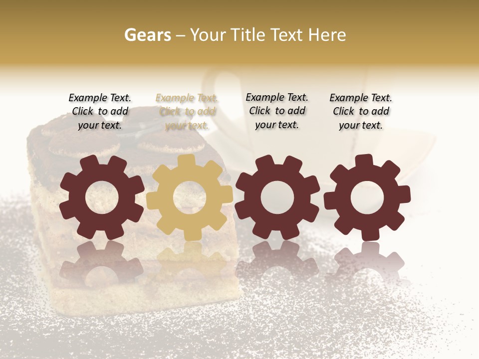 Cake Delicious Food PowerPoint Template