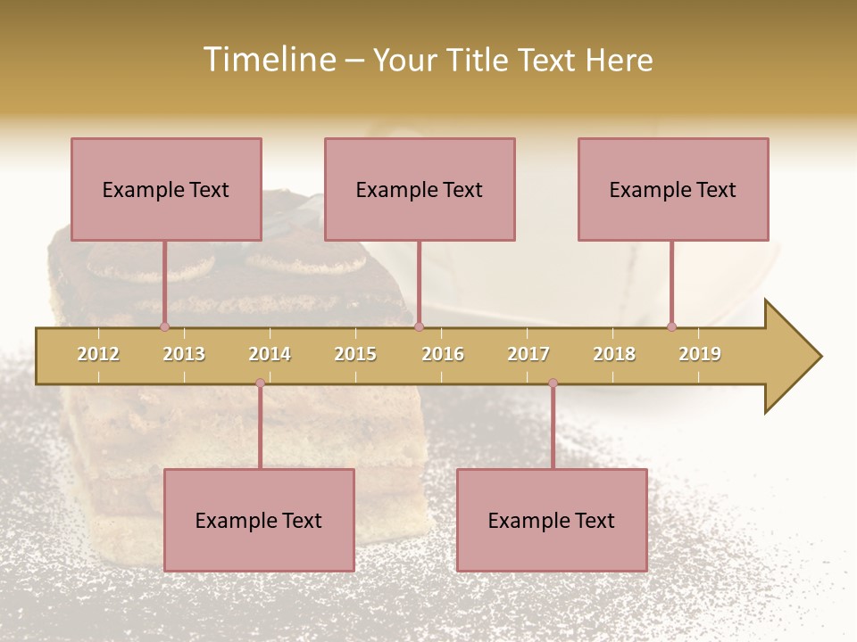 Cake Delicious Food PowerPoint Template