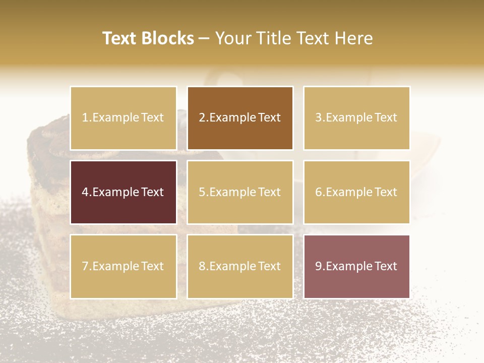 Cake Delicious Food PowerPoint Template