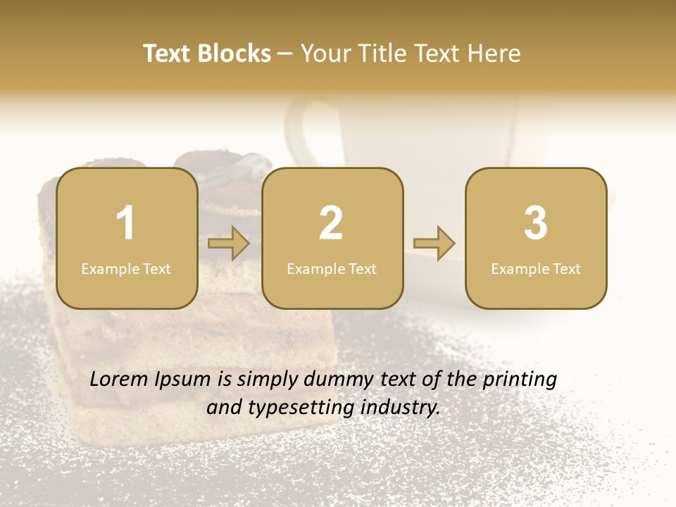 Cake Delicious Food PowerPoint Template