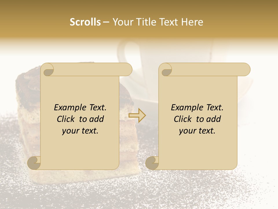 Cake Delicious Food PowerPoint Template