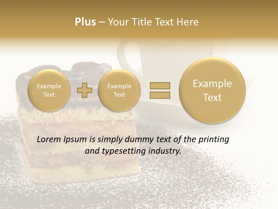 Cake Delicious Food PowerPoint Template