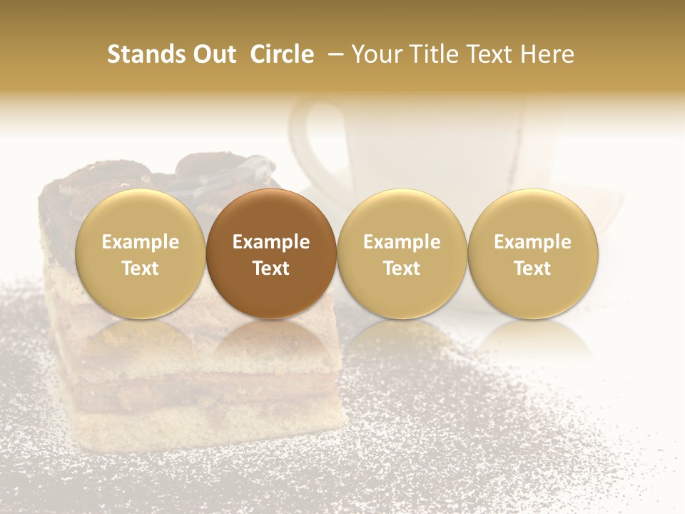 Cake Delicious Food PowerPoint Template