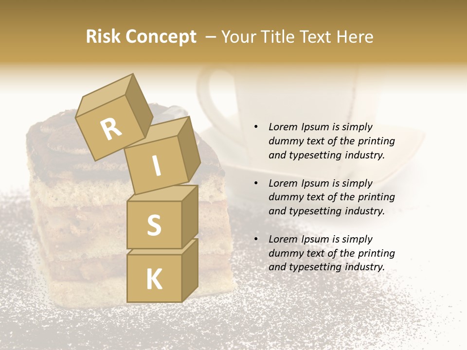 Cake Delicious Food PowerPoint Template