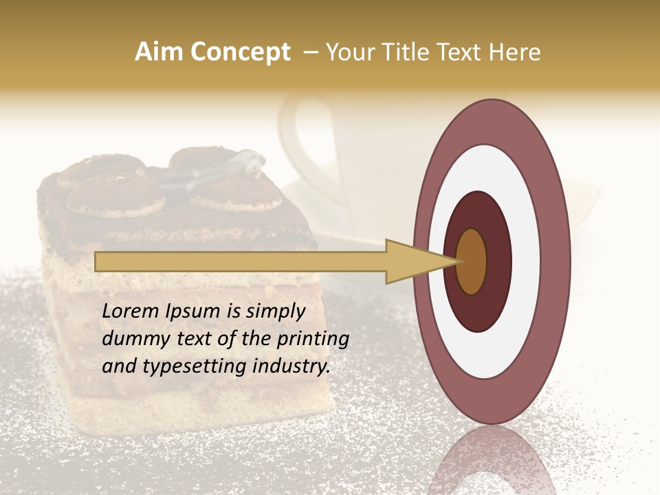 Cake Delicious Food PowerPoint Template