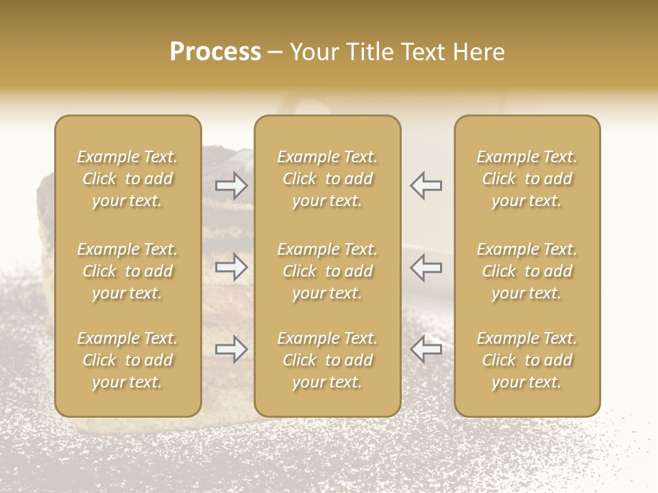 Cake Delicious Food PowerPoint Template