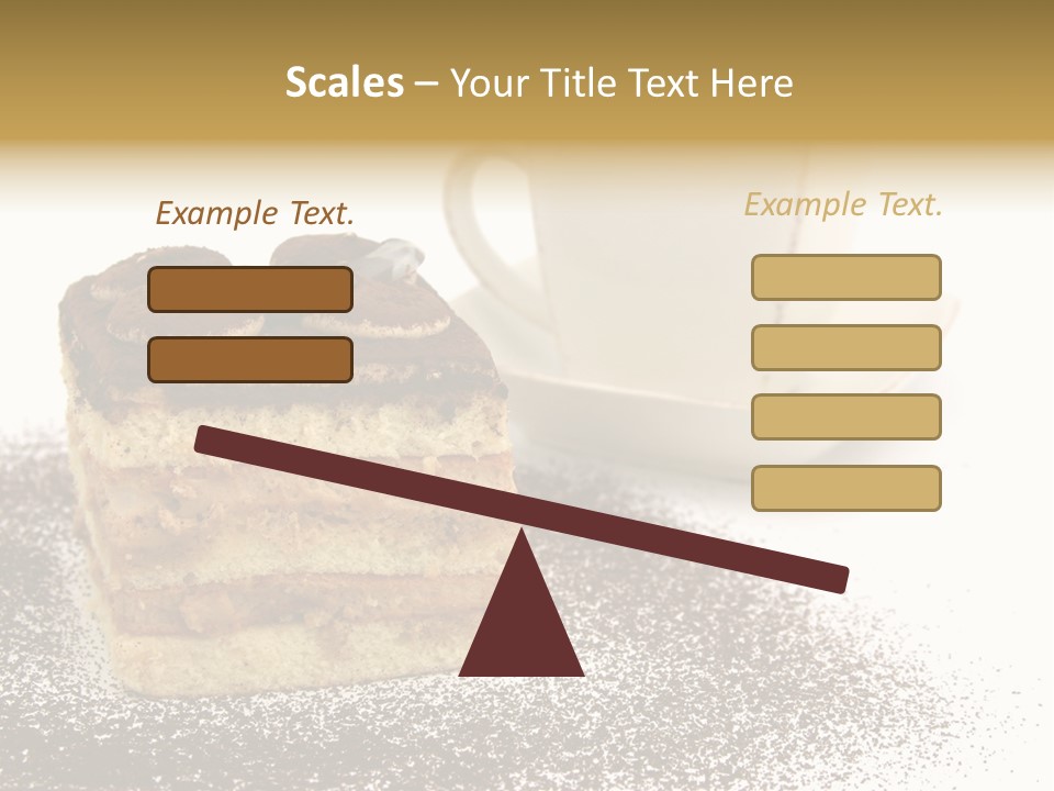 Cake Delicious Food PowerPoint Template