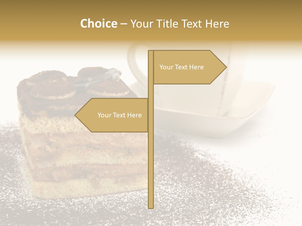 Cake Delicious Food PowerPoint Template