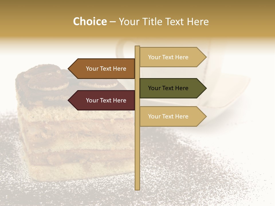 Cake Delicious Food PowerPoint Template
