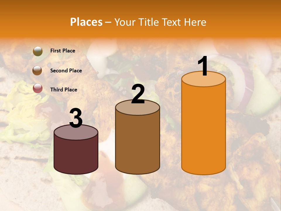 Chapati Satay Chutney PowerPoint Template