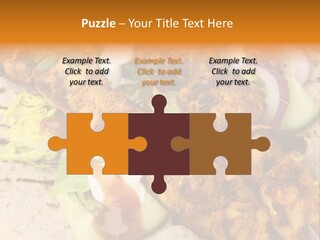 Chapati Satay Chutney PowerPoint Template