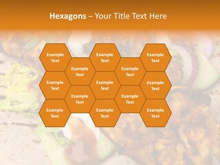 Chapati Satay Chutney PowerPoint Template