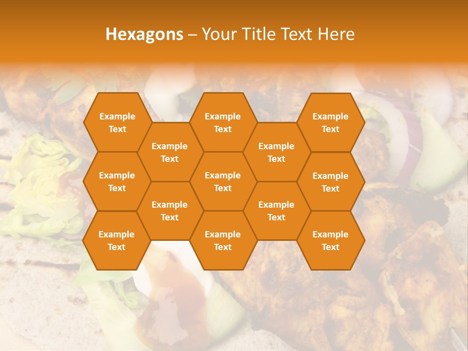 Chapati Satay Chutney PowerPoint Template