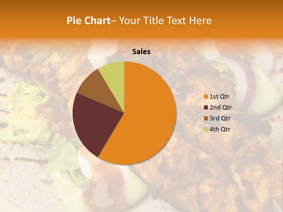 Chapati Satay Chutney PowerPoint Template