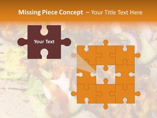 Chapati Satay Chutney PowerPoint Template