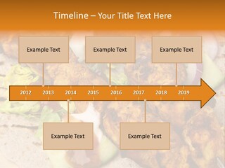 Chapati Satay Chutney PowerPoint Template